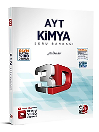 3D Yayınları AYT Soru Bankası Kimya 2025 2026 Yeni Baskı Sezon