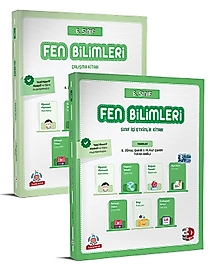 3D Yayınları 6. Sınıf Fen Bilimleri Çalışma ve Sınıf İçi Etkinlik Kitabı 2025 2026 Yeni Baskı Sezon