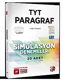 3D Yayınları TYT Paragraf Simülasyon Denemeleri 2025 2026 Yeni Baskı Sezon