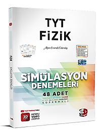 3D Yayınları TYT Fizik Simülasyon Denemeleri 2025 2026 Yeni Baskı Sezon