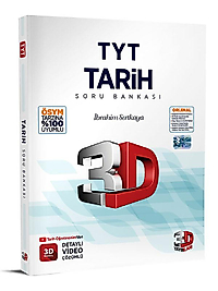3D Yayınları TYT Soru Bankası Tarih 2025 2026 Yeni Baskı Sezon