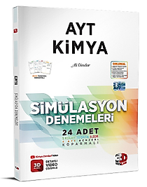3D Yayınları AYT Kimya Simülasyon Denemeleri 2025 2026 Yeni Baskı Sezon